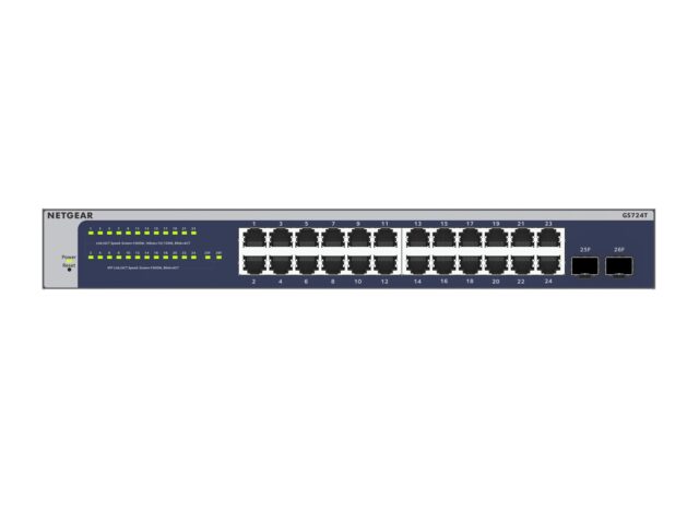 NETGEAR GS724Tv6 Managed Gigabit Switch (GS724T-600EUS) 26P - imagine 4