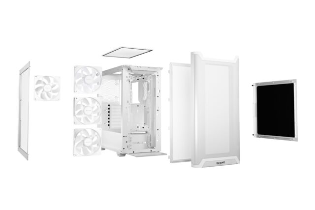 be quiet! Pure Base 501 LX White Midi Tower - imagine 3