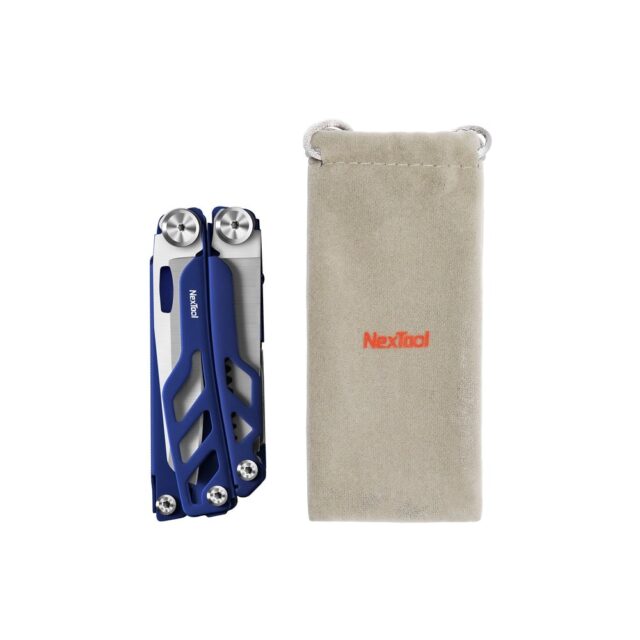 NexTool FLAGSHIP Pro NE20271 16-in-1 multitool  blue + belt pouch - imagine 3