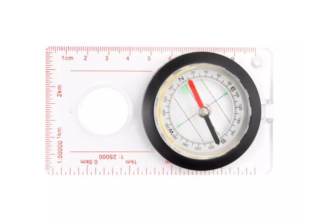 MFH cartographic compass with ruler (34203) - imagine 2
