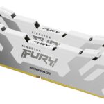 Kingston Technology FURY 32GB 6000MT/s DDR5 CL32 DIMM (Kit of 2) Renegade White XMP
