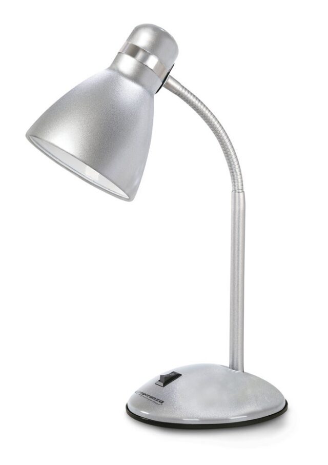 Esperanza ELD113S table lamp E27 12 W LED Silver - imagine 4