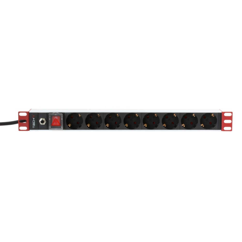 cps-30f50e01071e687c982592c9e7edde8c-2026-01-19-01-08-40 Techly Rack 19 Power Strip 8 Outlets Schuko Plug - imagine 1