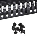 Lanberg AK-1201-B rack accessory Cable management panel - imagine 4