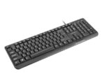 NATEC KEYBOARD TROUT SLIM USB  CZ/SK LAYOUT  BLACK - imagine 2