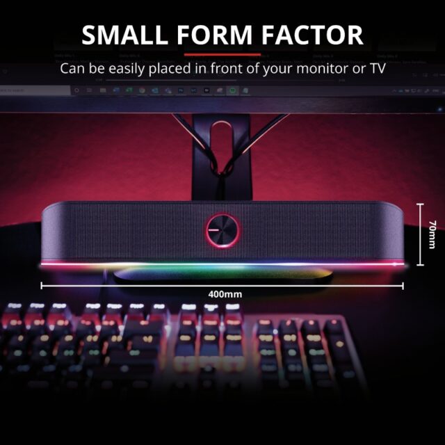 Trust GXT 619 Thorne Black 2.0 channels 6 W - imagine 4