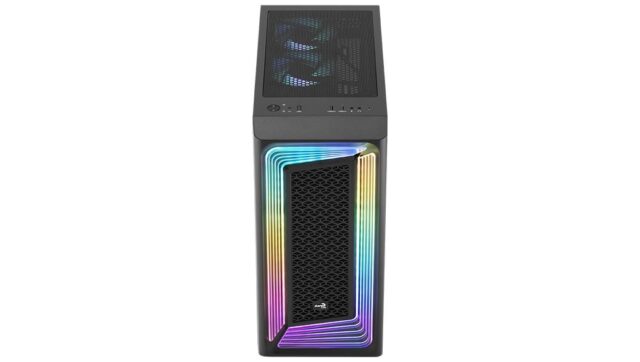 Aerocool Interstellar Midi Tower Black - imagine 3