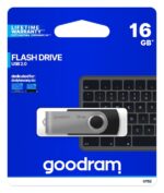 Goodram UTS2 USB flash drive 16 GB USB Type-A 2.0 Black Silver - imagine 5