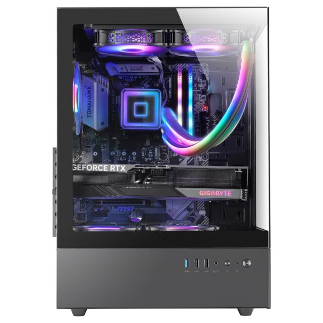 TACENS MARS MC-XO 1x120mm FRGB ATX - case - imagine 3