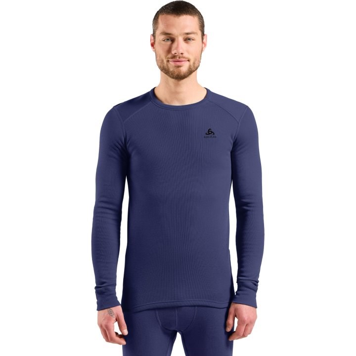 cps-31a4a61f7d9b6f14d7fc5f06142eba65-2026-01-14-05-17-49 Odlo BL TOP crew neck l/s ACTIVE WARM long-sleeved thermal underwear size L blue - imagine 1