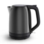 Tefal Subito KO5S08E0 electric kettle 1.7 L 2400 W Black  Stainless steel - imagine 2