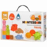 Tullo Sensory blocks – Montessori educational set  14 pieces - imagine 3