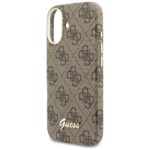 Case Guess 4G Script MagSafe for iPhone   17 brown - imagine 6