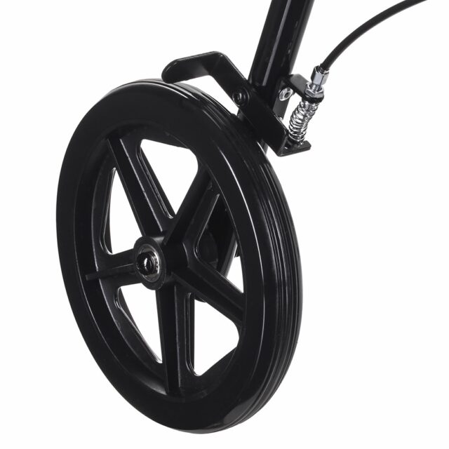 Lightweight aluminium four-wheel rehabilitation walker CH100AM - imagine 7