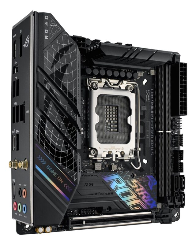 ASUS ROG STRIX B760-I GAMING WIFI Intel B760 LGA 1700 mini ITX - imagine 4