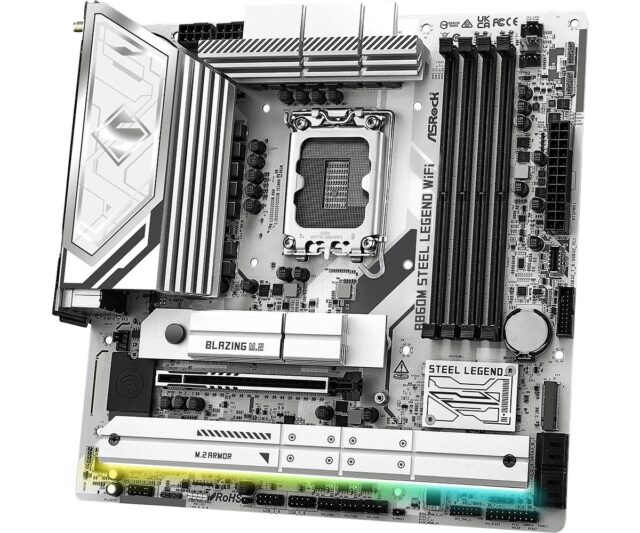 ASRock B860M Steel Legend WiFi motherboard - imagine 4