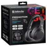 HEADPHONES DEFENDER BLUETOOTH FREEMOTION B690 BLACK - imagine 4