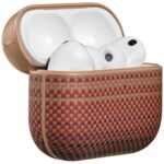 Case PITAKA Aramid Fiber for AirPods Pro  3 sunrise - imagine 3