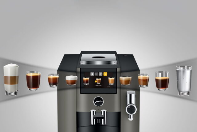 Jura S8 Dark Inox (EB) Coffee Machine - imagine 9