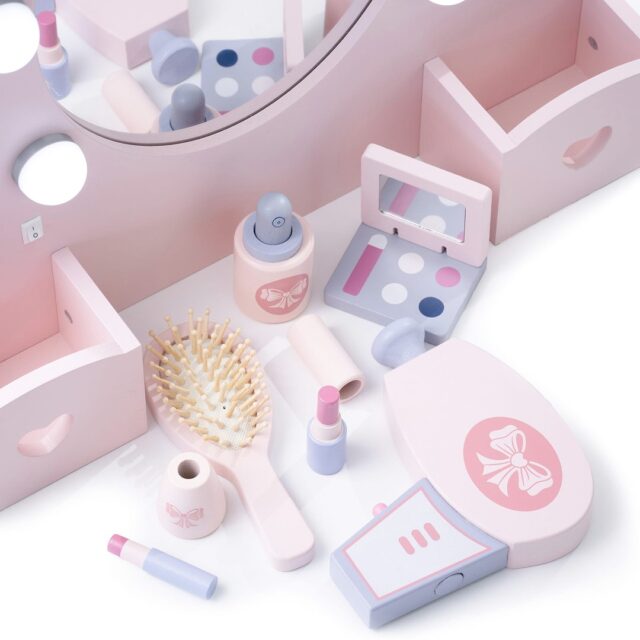 PROMIS Wooden dressing table with lighting - imagine 4