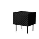 Cama LUCCA bedside cabinet  2 pcs  47x40x52  black