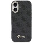 Case Guess 4G Script MagSafe for iPhone   17  black - imagine 3