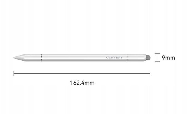 Magnetyczny rysik Vention 3 w 1 ze stopu aluminium biały - imagine 3