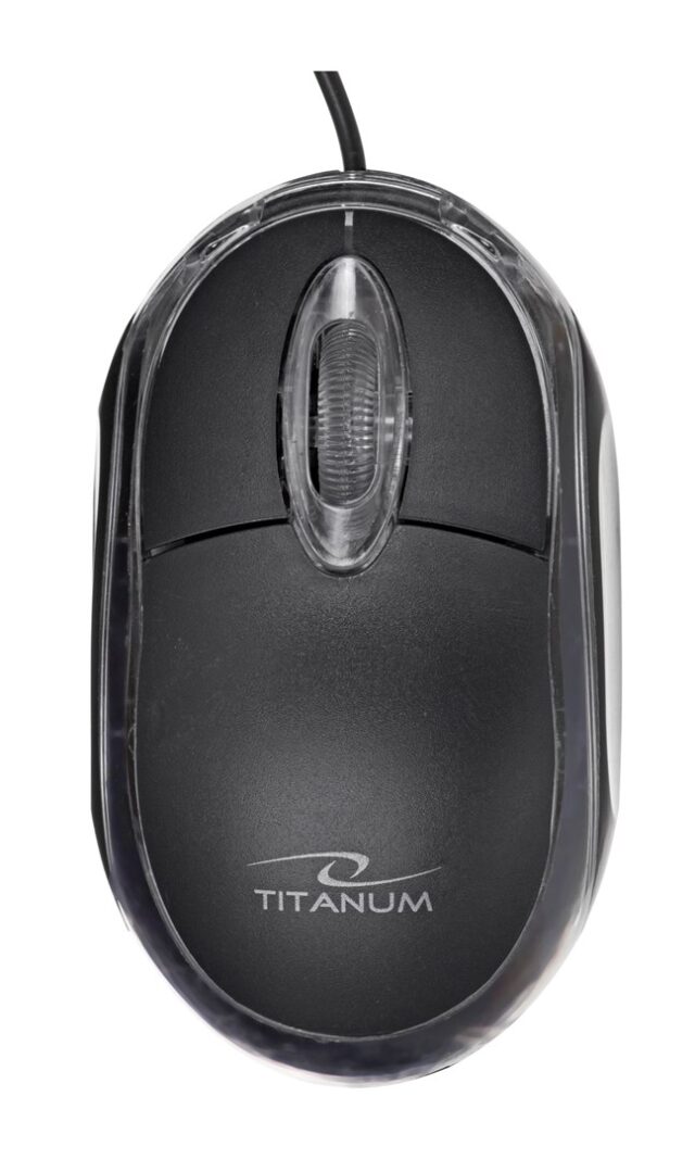 TITANUM TK106 keyboard Mouse included USB Black - imagine 3