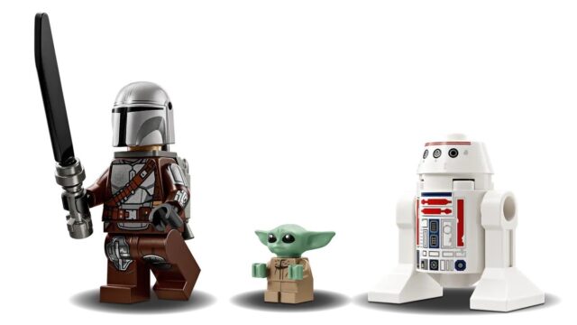 LEGO STAR WARS 75410 Mando and Grogu's N-1 Starfighter - imagine 7