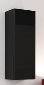 Cama Cabinet VIGO  90  full 90/35/32 black/black gloss - imagine 5