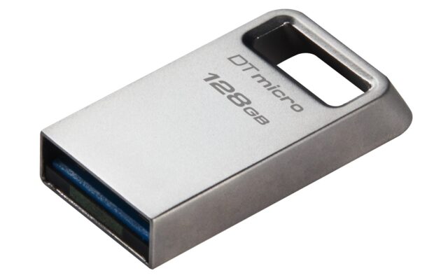 Kingston Technology DataTraveler 128GB Micro 200MB/s Metal USB 3.2 Gen 1 - imagine 3