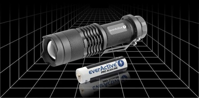 LED handheld flashlight everActive FL-180  Bullet  with CREE XP-E2 LED - imagine 8