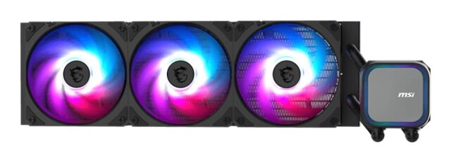 MSI MAG Coreliquid A13 360 Motherboard  Processor All-in-one liquid cooler 12 cm Black 1 pc(s) - imagine 2