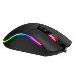Havit MS1001S - Optical right-handed gaming mouse  USB type A  black-grey - imagine 4