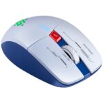 MOUSE DEFENDER GM-126 TISA RF+BT OPTIC 1600dpi 6P WHITE - imagine 7
