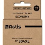 Actis KH-304BKR ink (replacement for HP 304XL N9K08AE; Premium; 20 ml; black)