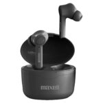 Maxell Bass 13 Sync Up Wireless Bluetooth In-Ear Headphones with Charging Case Black - imagine 2