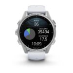 Garmin Fenix 8 3.3 cm (1.3 ) AMOLED 43 mm Digital 416 x 416 pixels Touchscreen Silver Wi-Fi GPS (satellite) - imagine 5