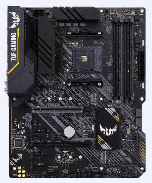 ASUS TUF GAMING B450-PLUS II AMD B450 Socket AM4 ATX - imagine 2
