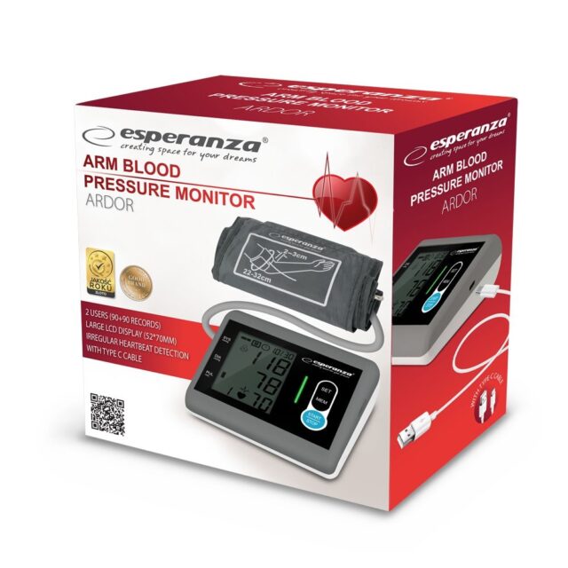 Esperanza ECB004 upper arm blood pressure monitor - imagine 5