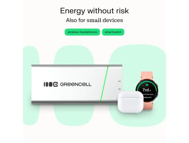 Green Cell PBPLGC20P power bank Lithium-Ion (Li-Ion) 20800 mAh Aluminium  Black  Green  Light grey  Silver - imagine 25