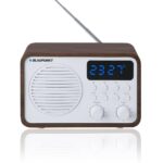 Portable radio with Bluetooth and USB BLAUPUNKT PP7BT  colour: brown wood/white