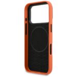 Case BMW M Metal Logo MagSafe for iPhone 17 Pro orange - imagine 7