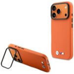 Case BMW M Metal Logo MagSafe for iPhone 17 Pro orange
