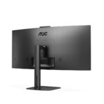 AOC V5 CU34V5CW computer monitor 86.4 cm (34 ) 3440 x 1440 pixels Wide Quad HD LED Black - imagine 4