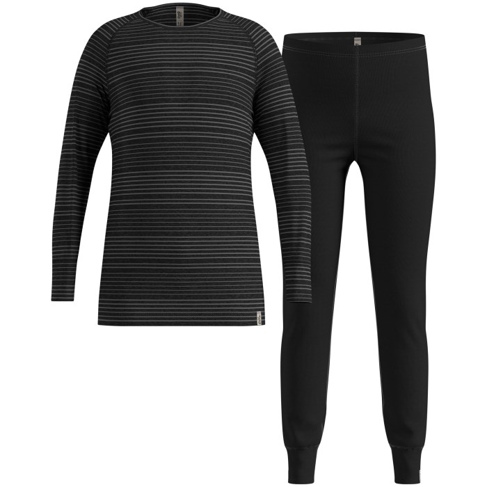cps-3428aa065cf391462131e3c2256773da-2026-01-14-05-10-22 Thermal underwear - Odlo Set long ACTIVE WARM SET size 152 cm Black - imagine 1
