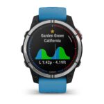 Garmin quatix 7 3.3 cm (1.3 ) MIP 47 mm Digital 260 x 260 pixels Touchscreen Blue Wi-Fi GPS (satellite) - imagine 2