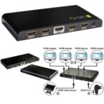 Techly Splitter HDMI 4 way 4K*2K IDATA HDMI-4K4 - imagine 4