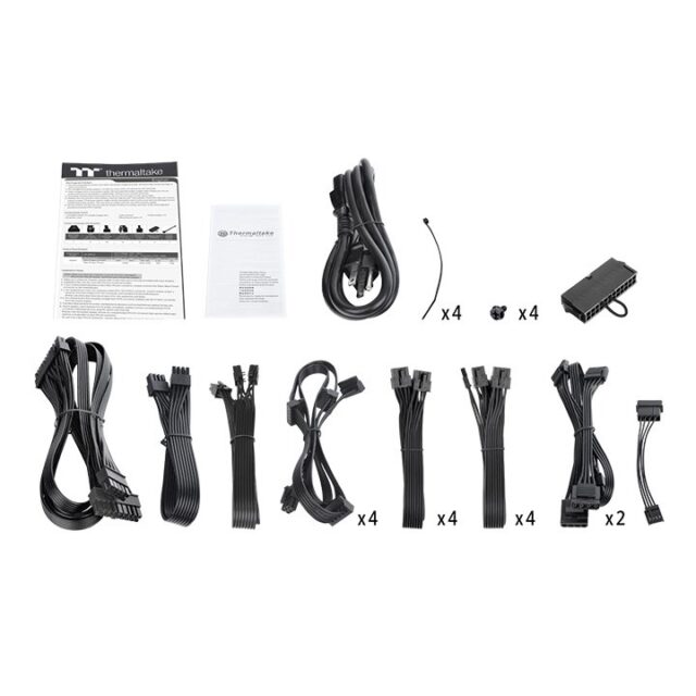 Thermaltake PS-TPD-1550FNFATE-1 power supply unit 1550 W 24-pin ATX ATX Black - imagine 5