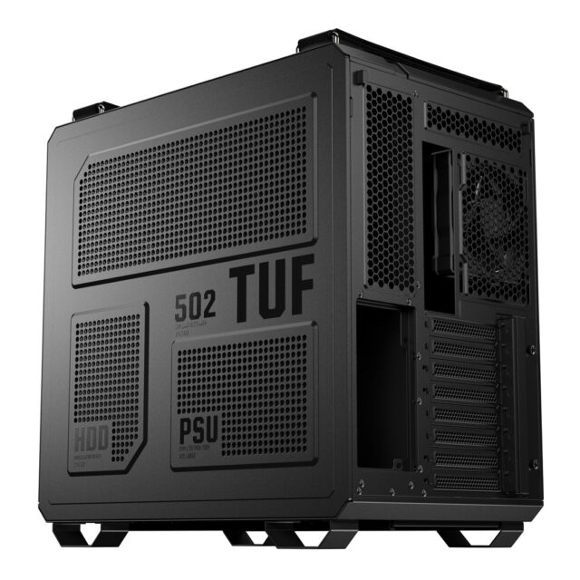 ASUS TUF GAMING GT502 Horizon TG ARGB Black Midi Tower - imagine 10